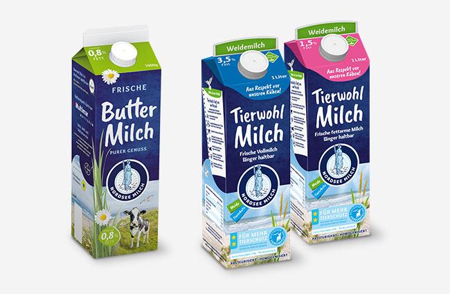 Tierwohl Milch Buttermilch Nordsee Milch